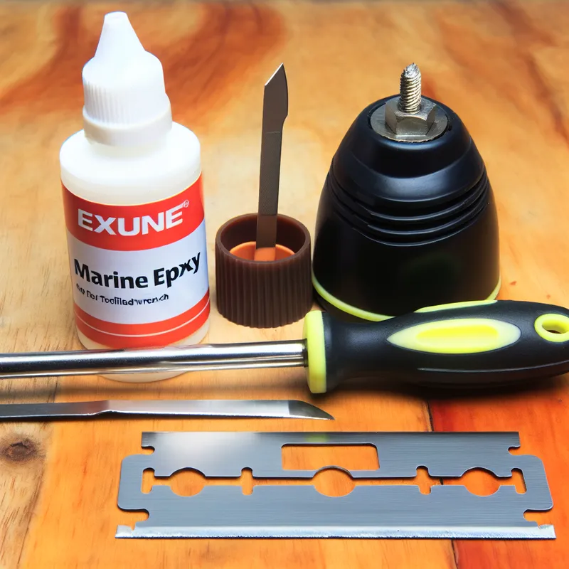 Essential tools for repairing Minn Kota Edge head.