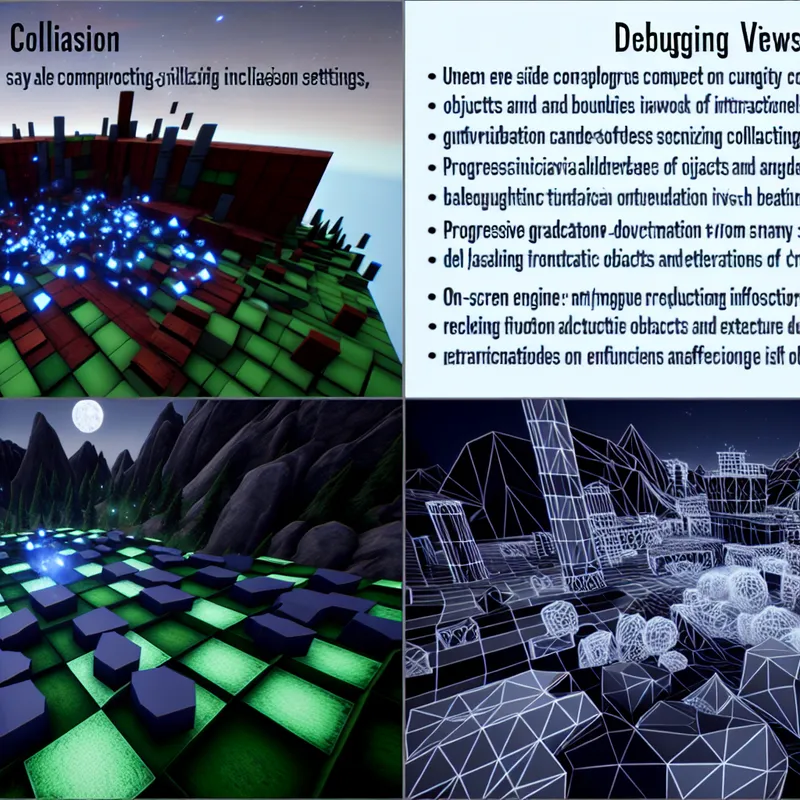 Collision settings example in Unity and Unreal Engine for fixing invisible walls in Duckside