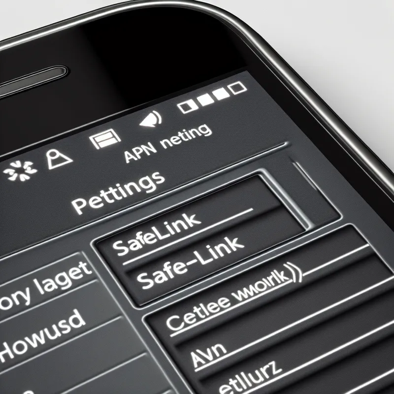 APN settings configuration for SafeLink mobile troubleshooting