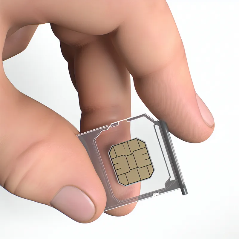 Proper SIM card placement for SafeLink mobile devices