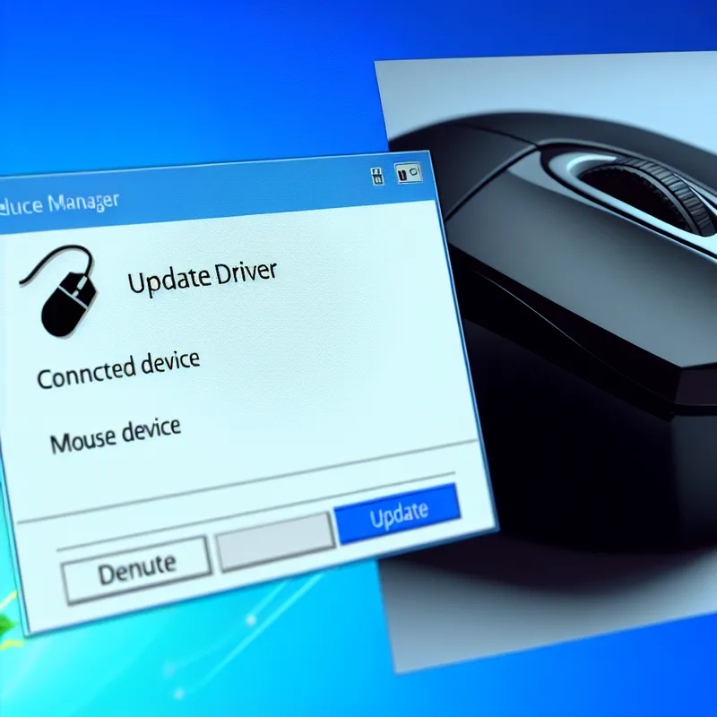 Updating drivers for Hyper X mouse in Device Manager to fix issues.