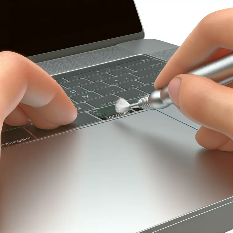 Cleaning USB port on MacBook Pro
