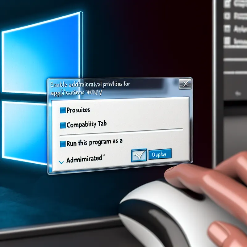 Setup to run Outplayed as administrator in Windows.