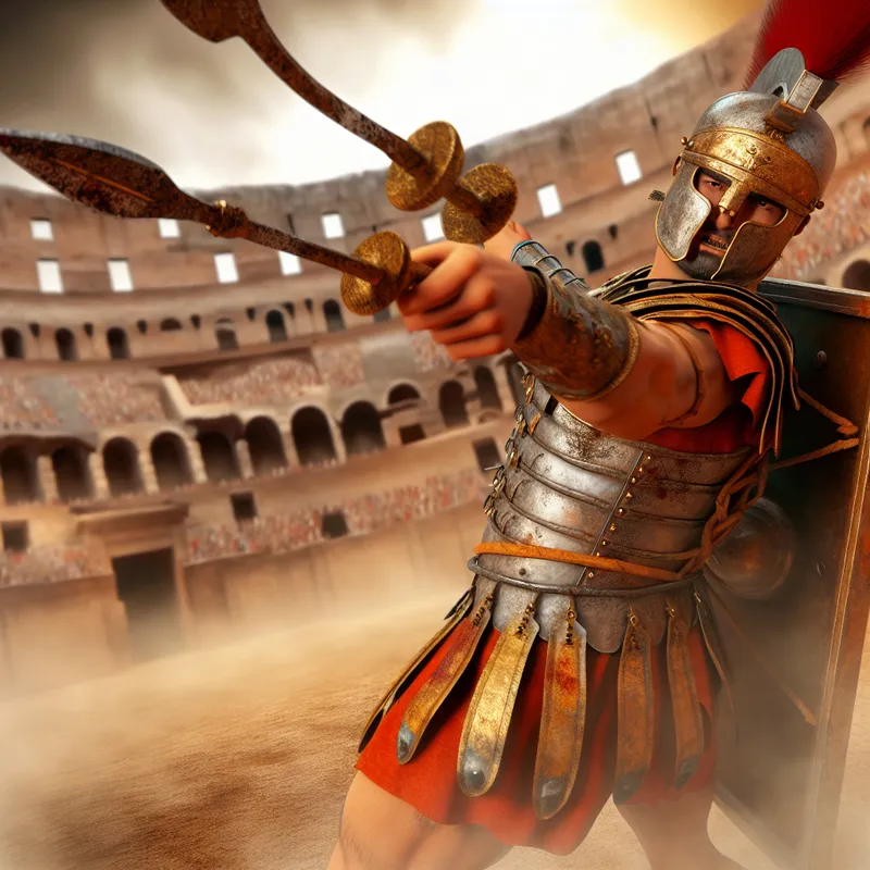 Roman gladiator battle scene representing FPS improvement in Ryse: Son of Rome.